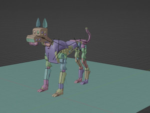 robot dog 3D Model
