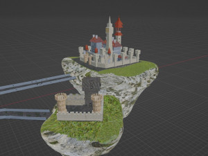 green castel 3D Model