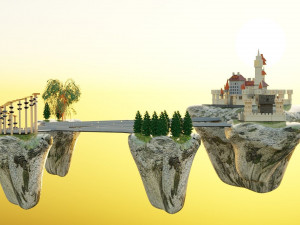 green castel 3D Model