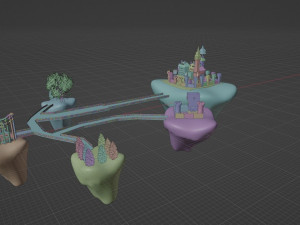 green castel 3D Model