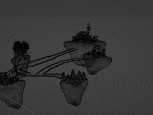 green castel 3D Model