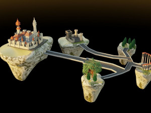 green castel 3D Model