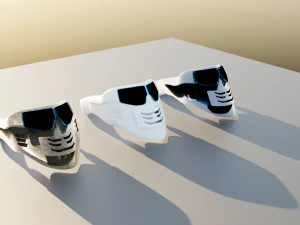 Topeng Goblin Hijau Spiderman Model 3D