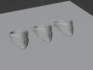 Spiderman green goblin mask 3D Model