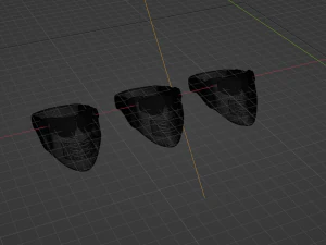 Spiderman green goblin mask 3D Model