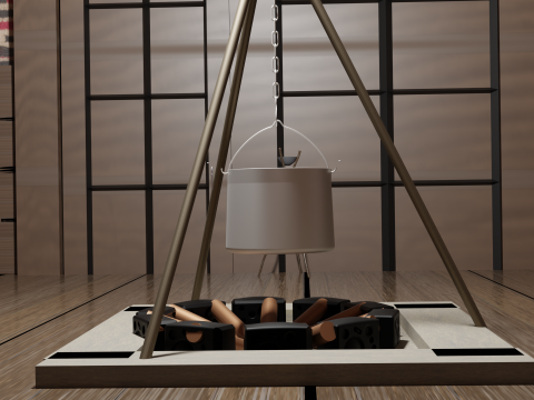 Chinese House 2 3D Model