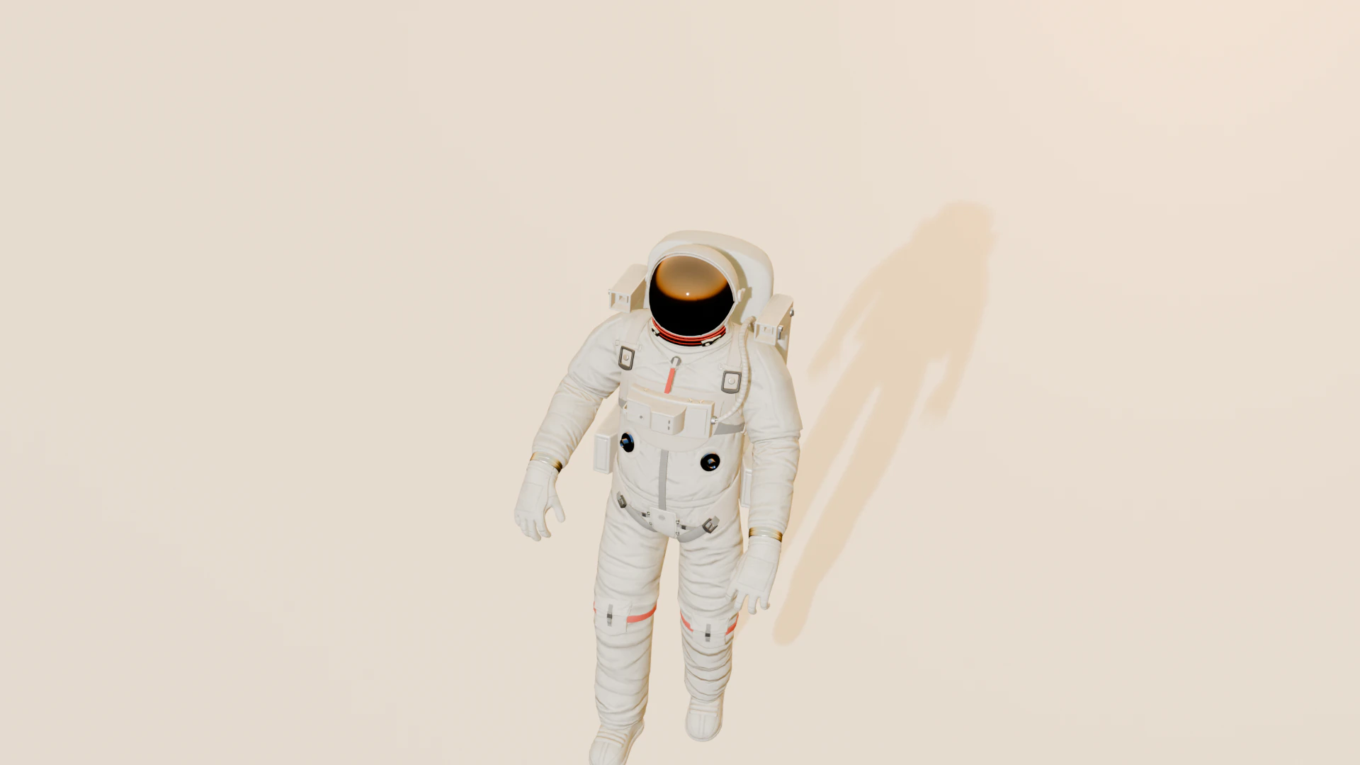 Astronaut 3D Model .c4d .max .obj .3ds .fbx .stl .blend