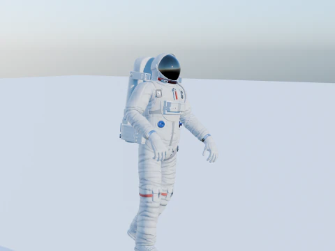 Astronaut 3D Model
