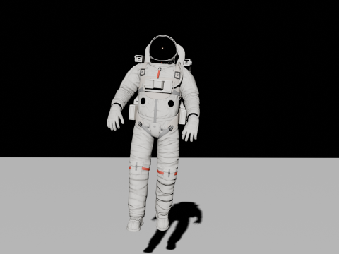 Astronaut Model 3D