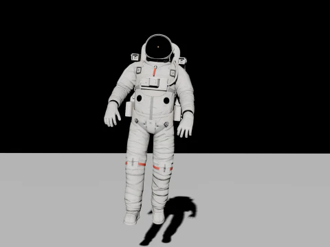 Astronaut 3D Model