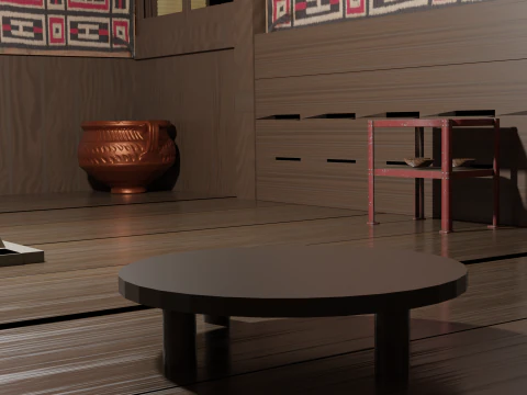 Chinese house 4 3D Model
