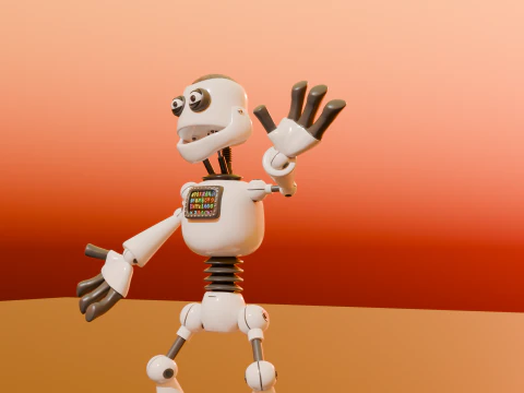 Funbot 3D Model