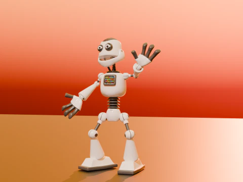 Funbot 3D Model