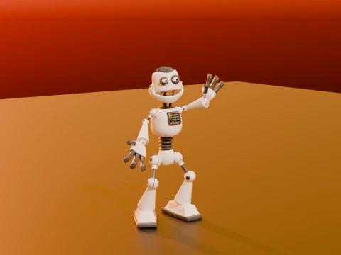 Funbot 3D Model