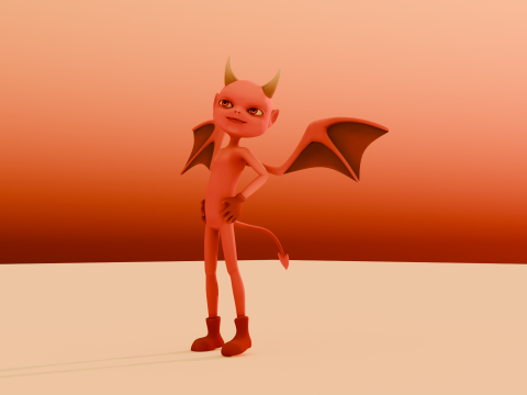 Devil Guy 3D 模型