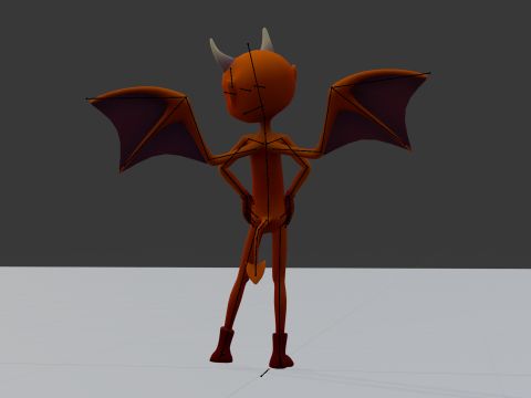Devil Guy 3D Model
