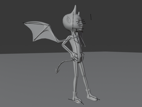 Devil Guy 3D Model