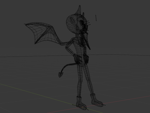 Devil Guy 3D Model