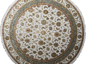 pader carpet in the shape of a circle Modèle 3D