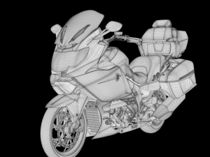 motorcycle 3D मॉडल