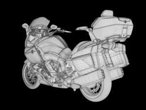 motorcycle 3D मॉडल