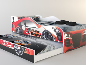children bed Modelo 3D
