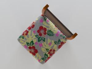 wood chair 3D मॉडल