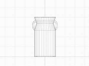 Metallic milk jug Model 3D