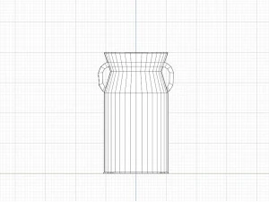 Metallic milk jug 3D Model