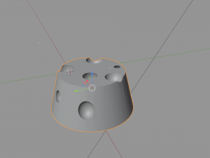 Swiss Cheese 3D Model