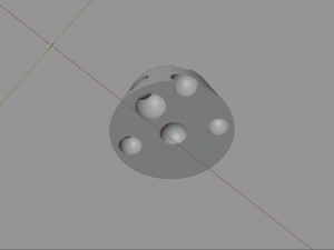 Swiss Cheese 3D Model