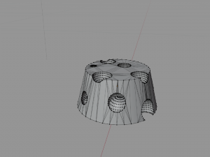 Swiss Cheese 3D Model