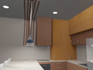 Small Kitchen 3D Model