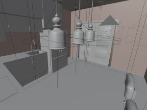 Small Kitchen 3D Model