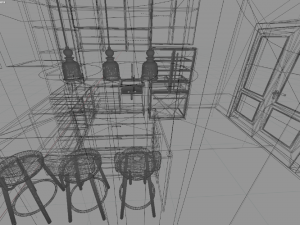 Small Kitchen Modèle 3D