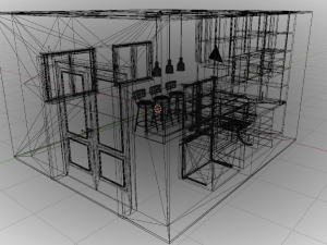 Small Kitchen Modèle 3D