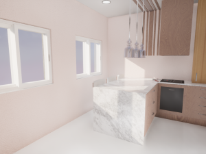 Small Kitchen Modèle 3D
