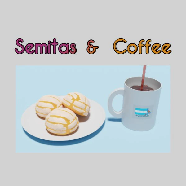 Honduran Semitas and Coffee 3D Model .c4d .max .obj .3ds .fbx .stl .blend 