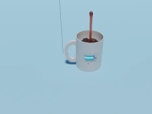 Honduran Semitas and Coffee 3D Model