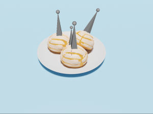 Honduran Semitas and Coffee Modelo 3D