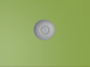 Cup and Plate 3D Model