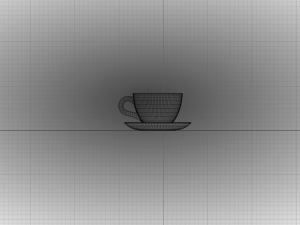 Cup and Plate 3D Модель