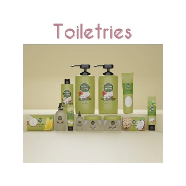 Produtos de beleza - Artigos de higiene pessoal Modelo 3D .c4d .max .obj .3ds .fbx .stl .blend 