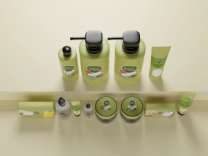 Produtos de beleza - Artigos de higiene pessoal Modelo 3D