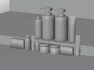 Beauty Care Products - Toiletries Modelo 3D