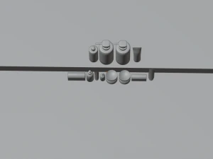 Produtos de beleza - Artigos de higiene pessoal Modelo 3D