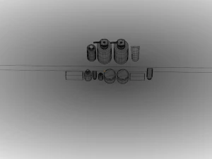 Produtos de beleza - Artigos de higiene pessoal Modelo 3D