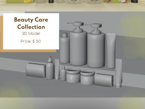 Beauty Care Products - Toiletries Modelo 3D