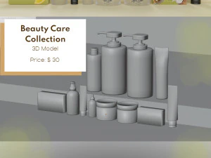 Produtos de beleza - Artigos de higiene pessoal Modelo 3D