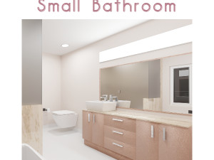 Small Bathroom 3D Model